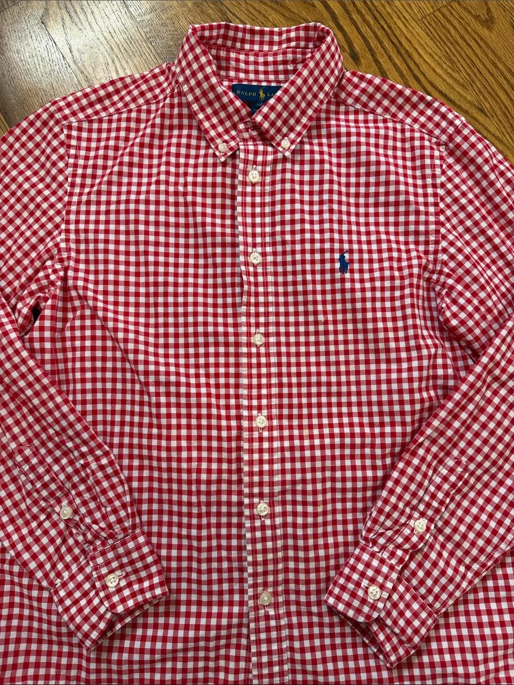 Boy’s Ralph Lauren Button Up/Button Down Shirt. Size Large 14-16. Like New.